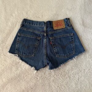 Levis denim shorts